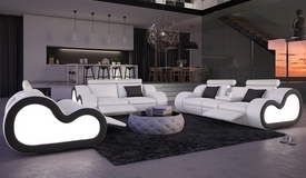 Salon complet lumineux relax 3+2+1 - Atco