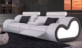 Canapé 3 places design avec éclairage - Atco