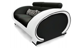 Canapé design de salon 2 places - Elton