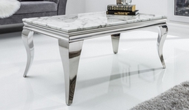 Table basse baroque marbre - Zita