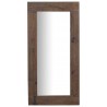 Miroir design rectangulaire en bois - Cléo