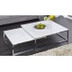 Table basse design gigogne blanche - Wim