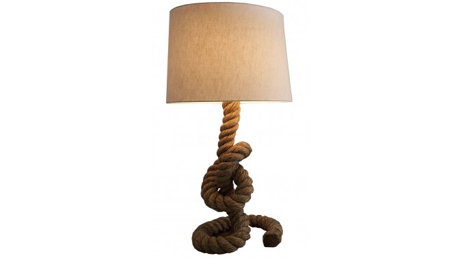 Lampe à poser design corde - Biarni