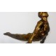 Statue athlète couleur bronze en polyrésine - Athletic