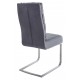 Chaise design en tissu matelassé - Conwy