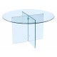 Grande table ronde en verre design - Moe