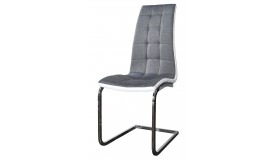 Chaise moderne tissu et polyuréthane - Gareth