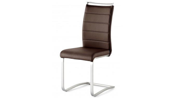 Chaise simili cuir design avec poignée - Stow