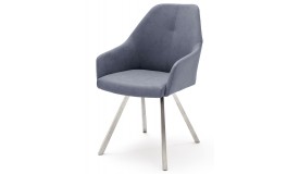 Chaise moderne 4 pieds en polyuréthane - Thor