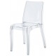Chaise design en polycarbonate transparent - Gloria