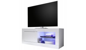 Meuble TV LED 1 porte - Lernig Small