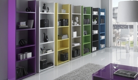 Bibliothèque moderne avec étagères - Mirko
