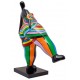 Statue design femme multicolore - Milla