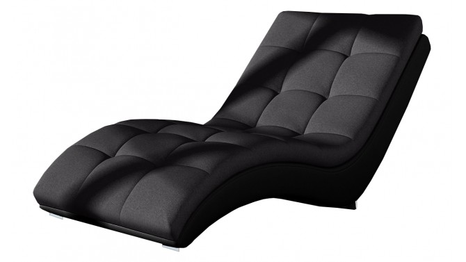 Chaise longue fauteuil relax tissu polyester et polyuréthane - Kan