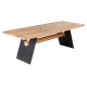 Table rectangulaire de repas en bois - Arvid