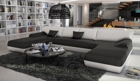 Canapé design en cuir panoramique - Woburn
