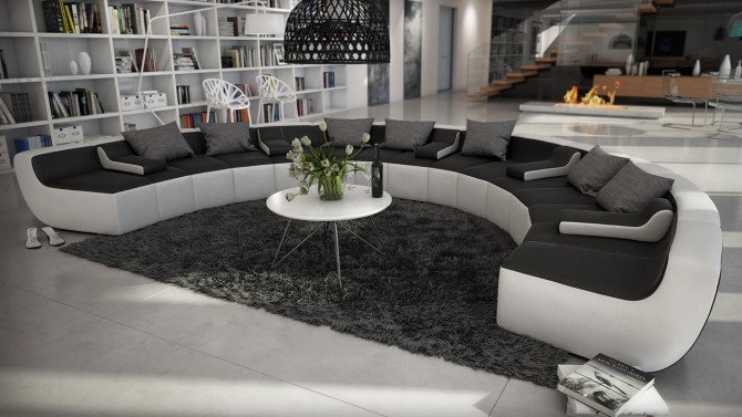 Canapé design panoramique - Keizer