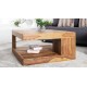 Table de salon carrée bois de palissandre - Noa