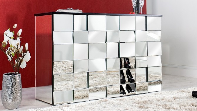 Bar design ou console miroir - Ludwig