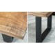Table de salon bois de manguier massif - Molde
