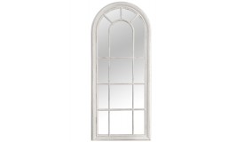Miroir blanc contemporain fenêtre - Aurora