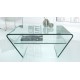 Table basse moderne en verre - Salomon