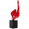 Statue rouge en polyrésine - Ben