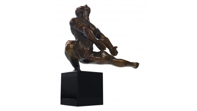 Statue contemporaine athlète en résine - Daryl