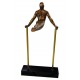 Statue athlète couleur bronze en polyrésine - Athletic