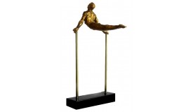 Statue athlète couleur bronze en résine - Athletic
