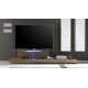 Ensemble meuble TV design avec LEDs - Upton